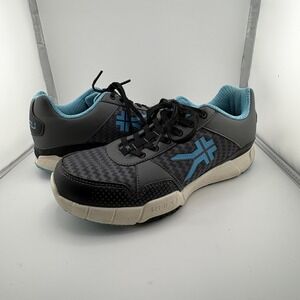 Kuru Quantum Shoes Womens Size 7.5 Gray Blue Athletic Walking Running Comfort